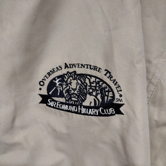 NWOT Overseas Adventure Travel Men's Sir Edmund Hillary Club Team Jacket Size XL - Picture 3 of 5